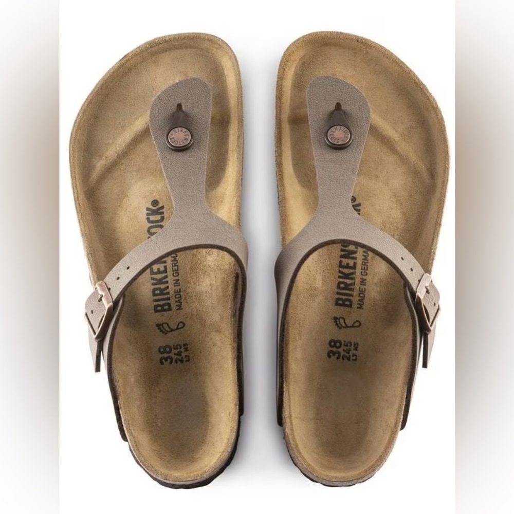 Birkenstock Gizeh Birkibuc Mocha